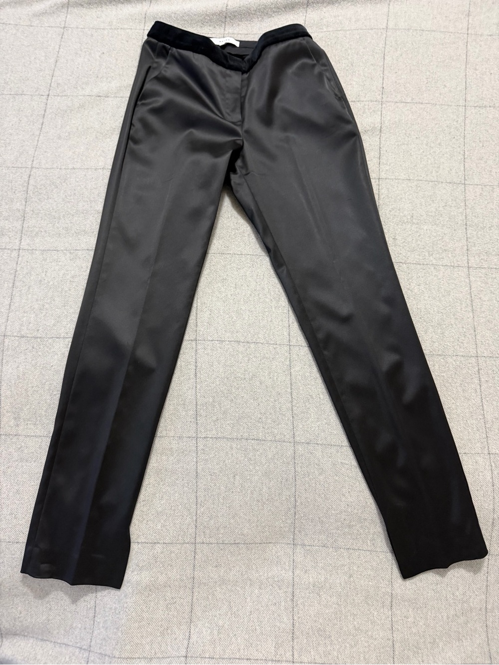 Reiss Black Tailored Trousers